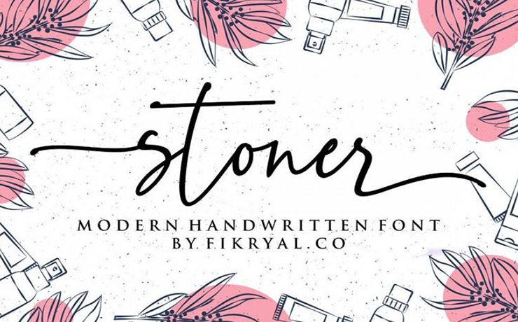 Stoner Script Font Family Free Download
