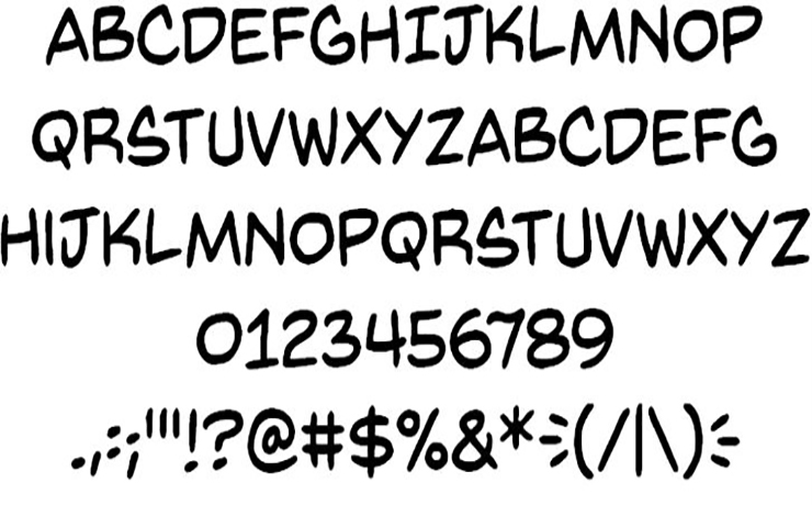 Back Issues Font Download - [Free By Blambot Fonts] - Fonts Monster