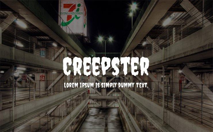 Creepster Font Family Free Download