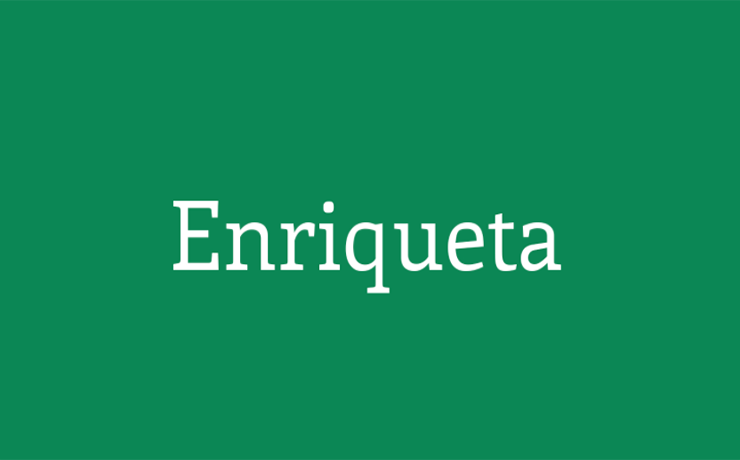 Enriqueta Font Family Free Download