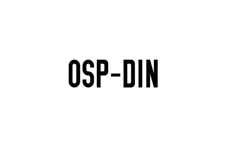 Osp Din Font Family Free Download