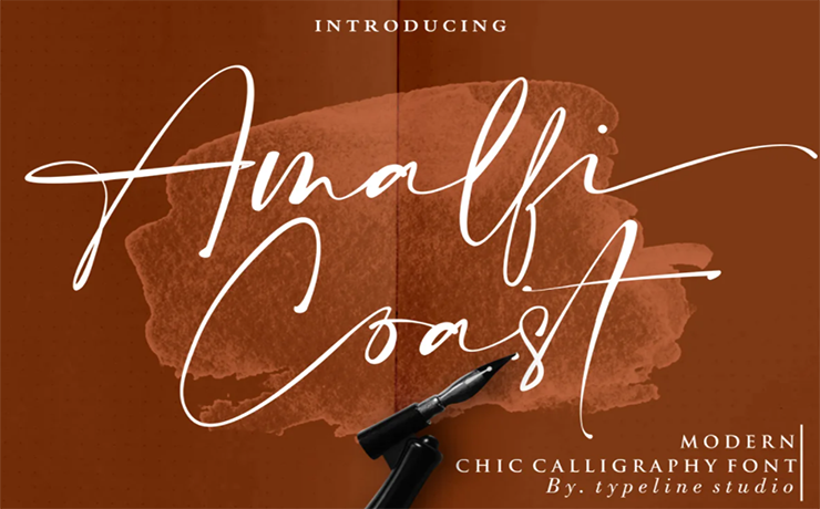 Amalfi Coast Font Family Free Download