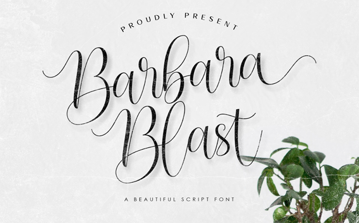 Barbara Blast Font Family Free Download