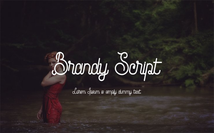 Brandy Script Font Family Free Download