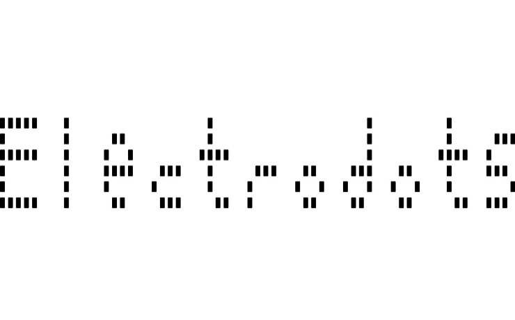 Electrodots Font Family Free Download