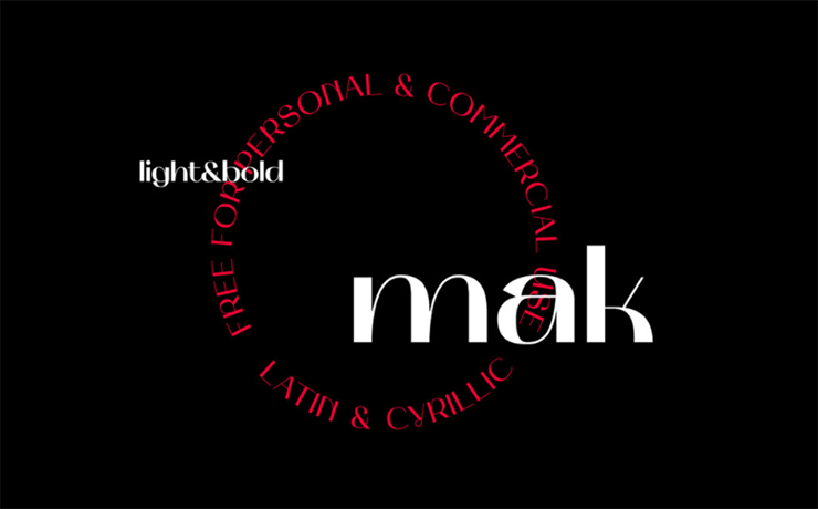 Mak Font Family Free Download
