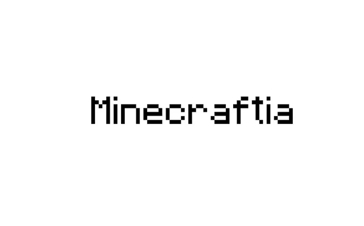 Minecraftia Font Family Free Download