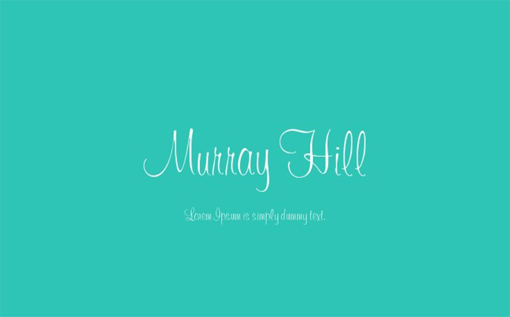 Murray Hill Font Family Free Download