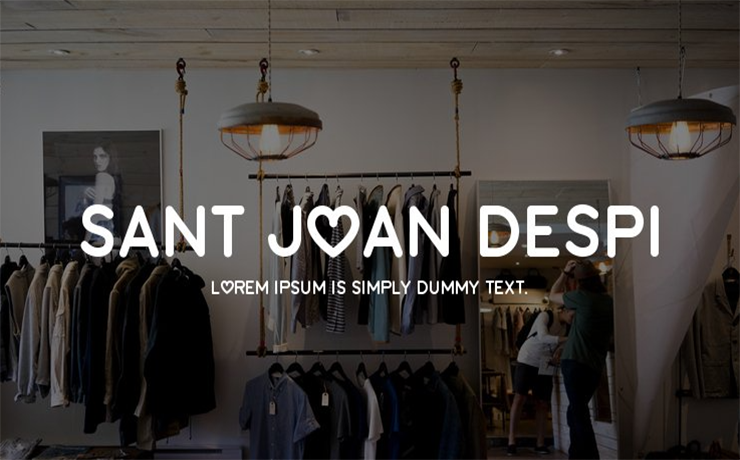 Sant Joan Despi Font Family Free Download