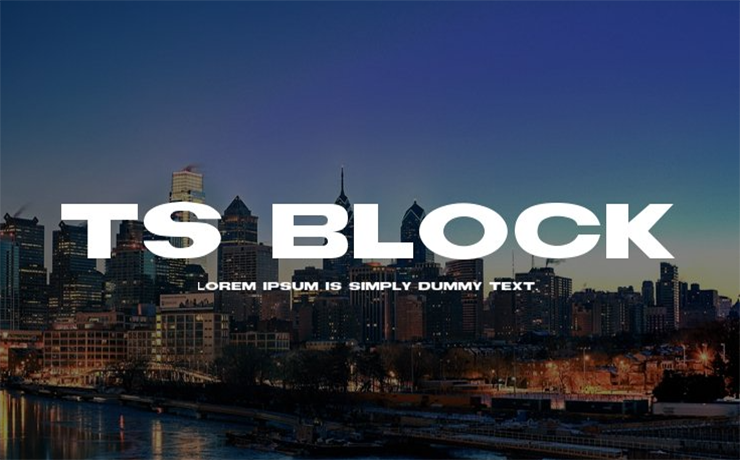 Ts Block Font Family Free Download