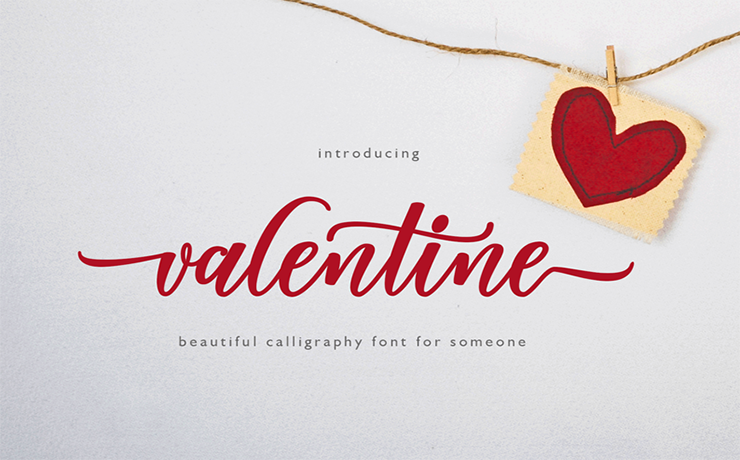 Valentine Font Family Free Download