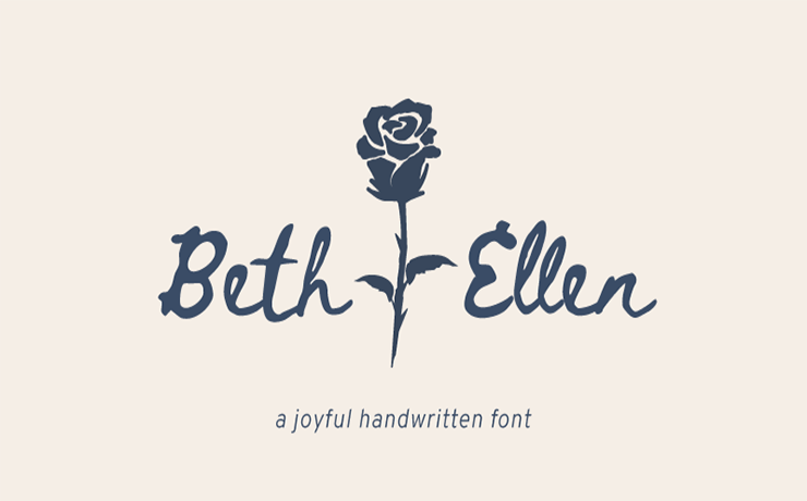 Beth Ellen Font Family Free Download