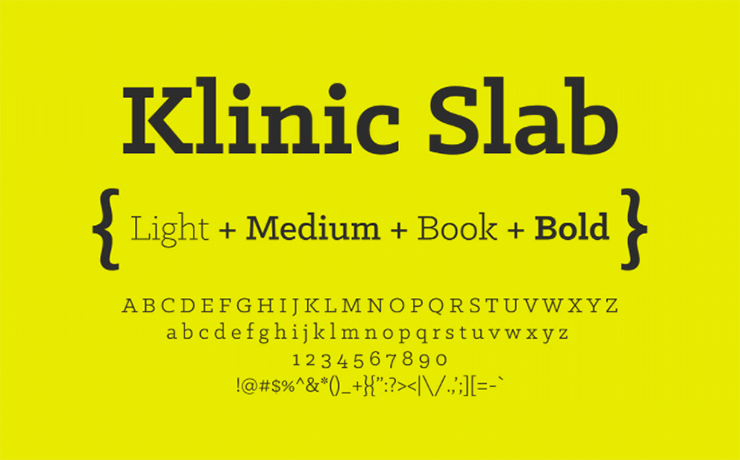 Klinic Slab Font Free Download