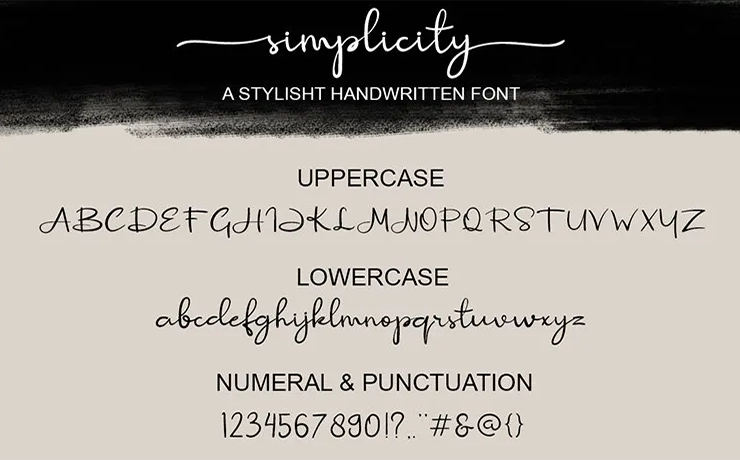 Simplicity Font Family Download