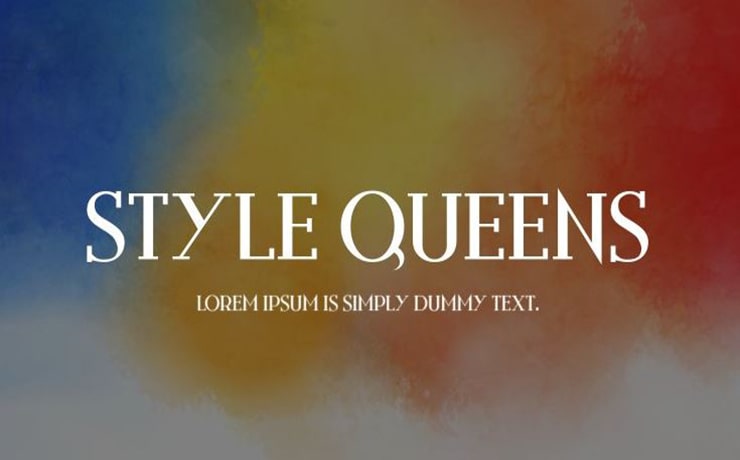 Style Queens Font Family Free Download