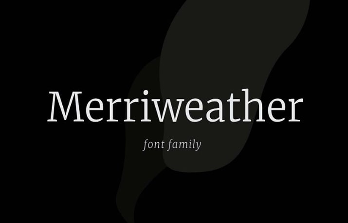 Merriweather Font Family Free Download