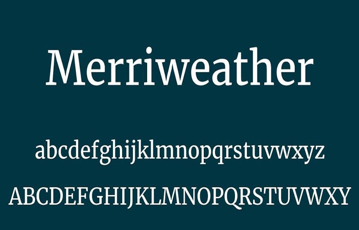 Merriweather Font Free Download