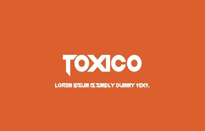 Toxico Font Family Free Download