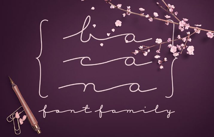 Bacana Font Family Free Download
