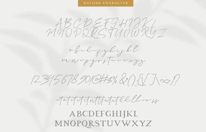 Batisde Font Free Download