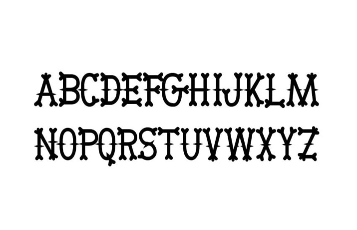 Biker Bones Font Family Download