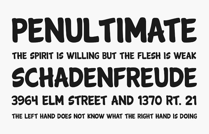 Cartwheel Font Family Download