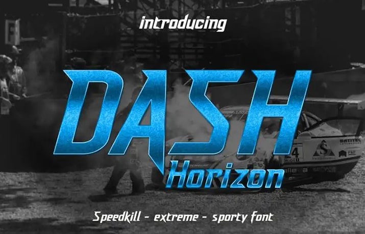 Dash Horizon Font Family Free Download