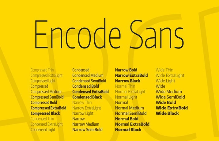 Encode Sans Font Free Download