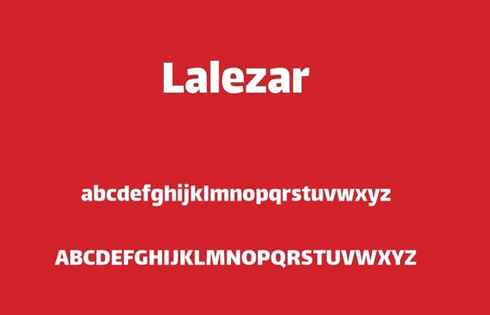 Lalezar Font Free Download