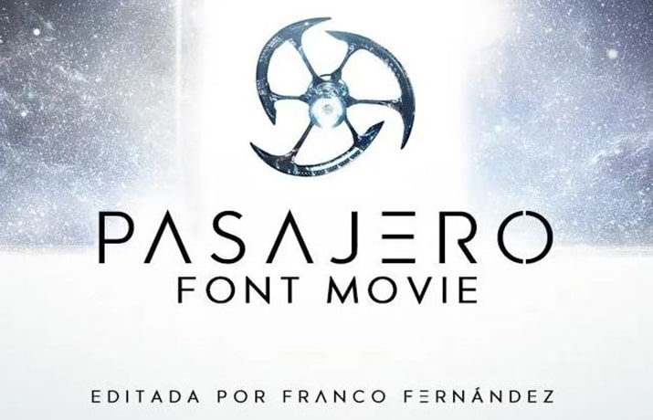 Pasajero Font Family Free Download