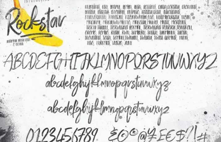 Rockstar Font Free Download