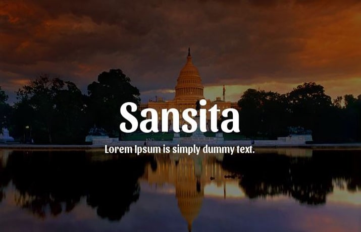 Sansita Font Family Free Download