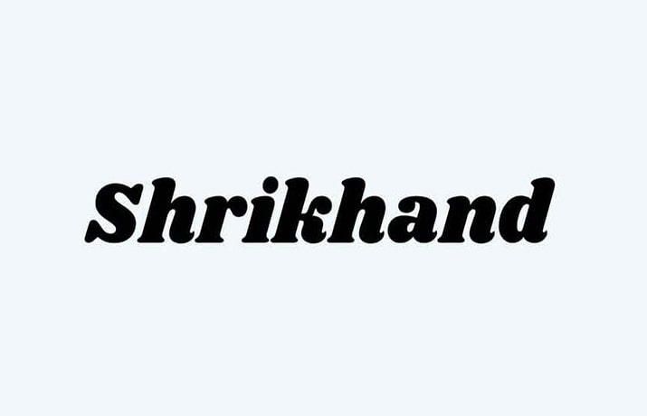 Shrikhand Font Family Free Download