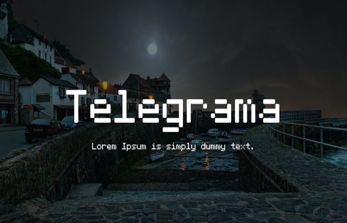 Telegrama Font Family Free Download