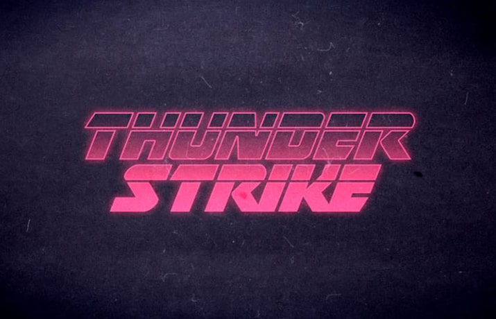 Thunderstrike Font Free Download