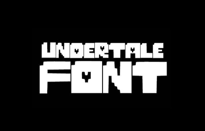 Undertale Logo Font Free Download