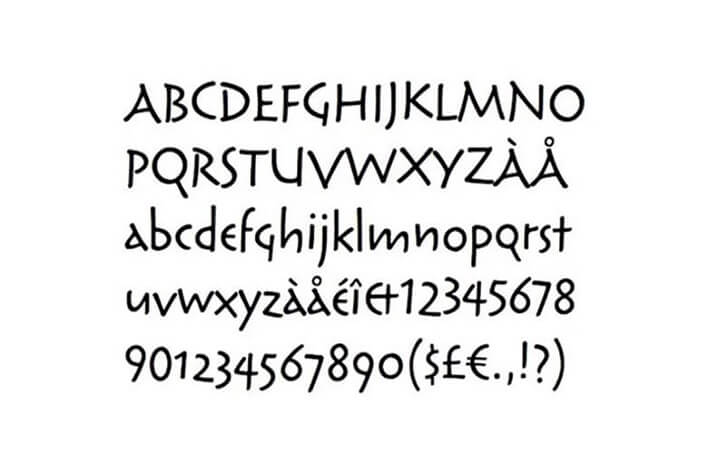 Avatar the Last Airbender Logo Font Family Download