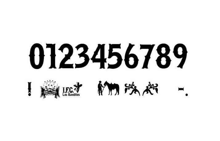 IFC Los Banditos Font Free Download