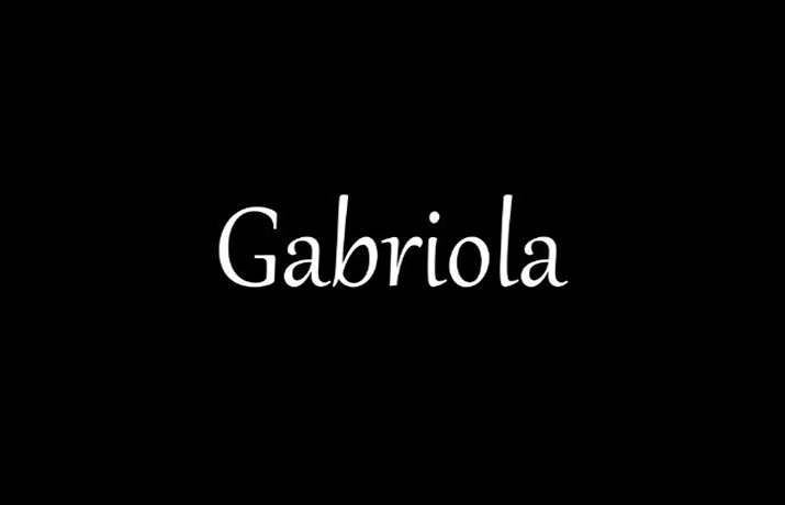 Gabriola Font Family Free Download