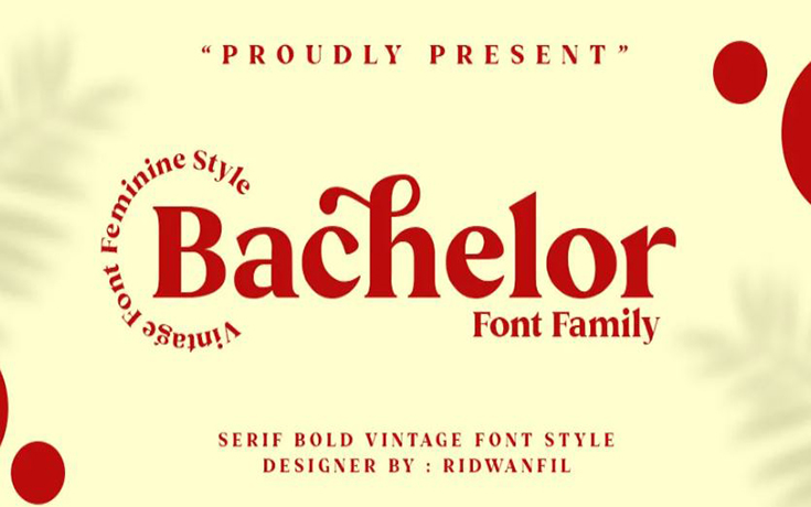 The Bachelor Font Family Free Download