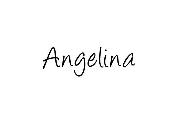 Angelina Font Family Free Download