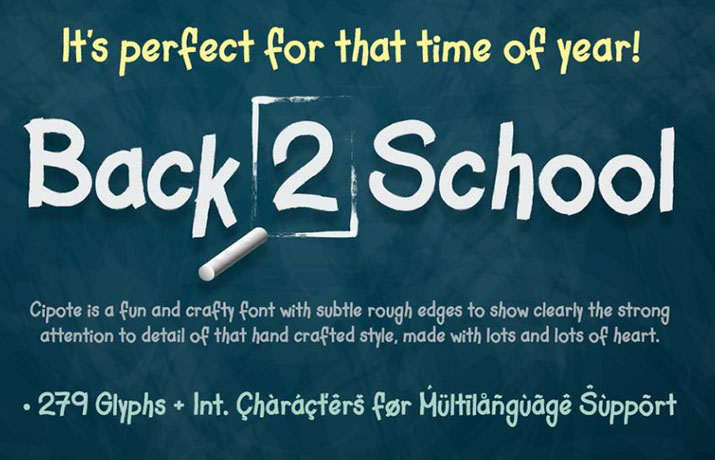 Cipote Font Free Download