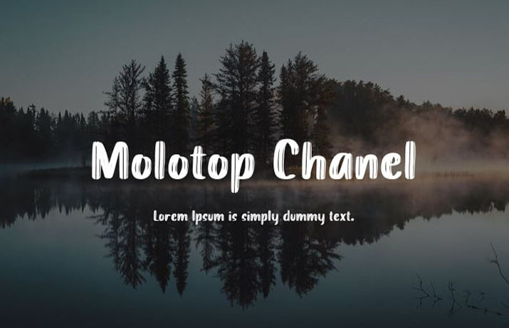 Molotop Chanel Font Free Download