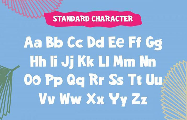 The Rainbow Font Free Download