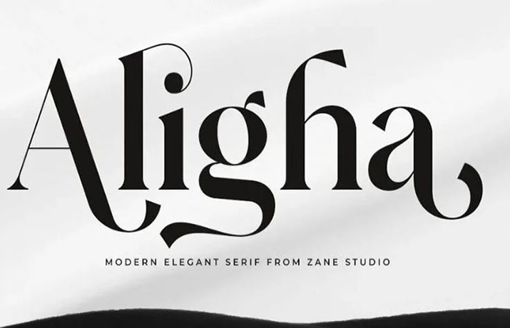 Aligha Font Family Free Download