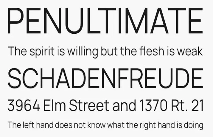 Manrope Font Family Download