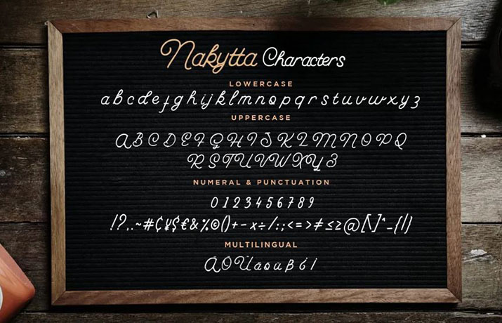 Nakytta Font Free Download