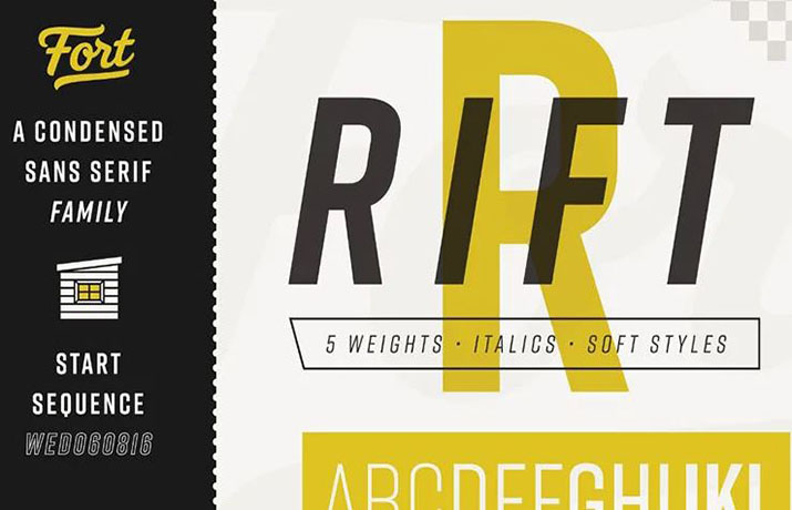 Rift Font Family Free Download