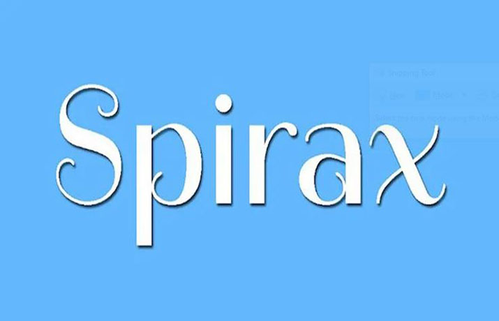 Spirax Font Family Free Download