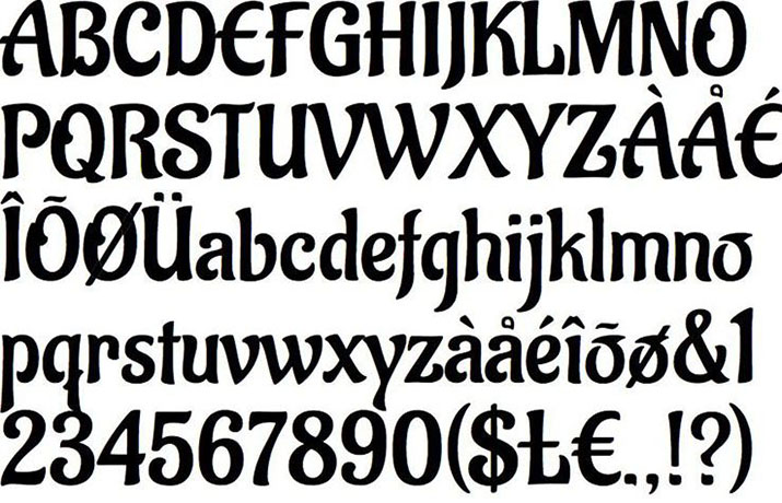 Aladin Font Free Download